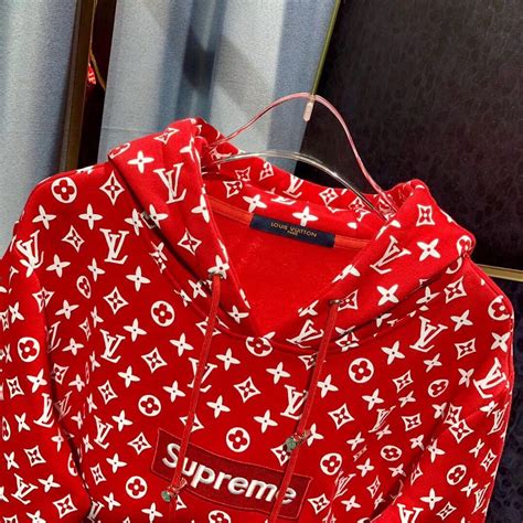 louis vuitton supreme sweatshirt replica|supreme Louis Vuitton tracksuit.